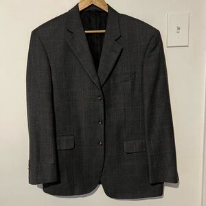 Jack Victor Lanzawood Classic Gray Men's Blazer Size 42S Made in Canada‎